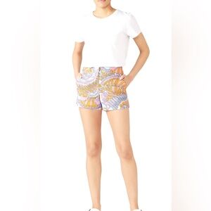 Trina Turk Corbin 2 Shorts Women's Multicolor Patterned size 2